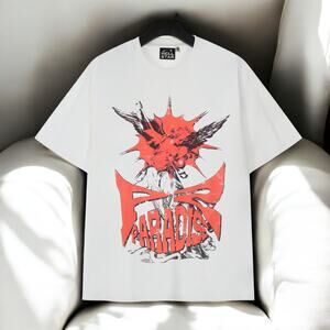 hellstar round neck short sleeve t-shirt